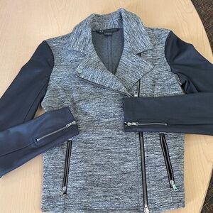 A/X Armani Exchange Gray and Black cotton/polyester Jacket